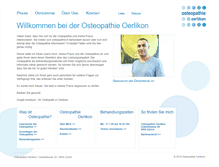 Tablet Screenshot of osteopathie-oerlikon.ch